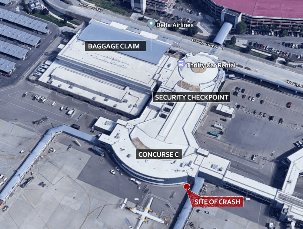 Boise Airport Terminal Map