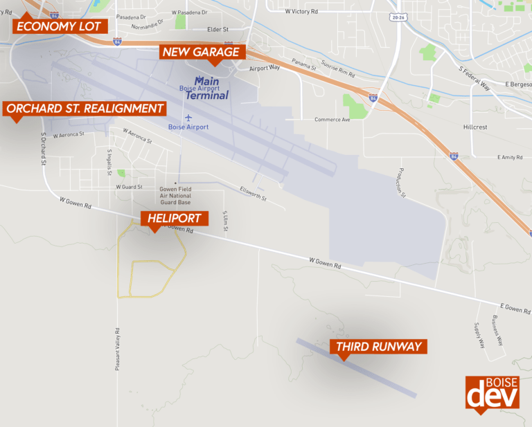 Future of flight at BOI Runways, concourses and parking here's what
