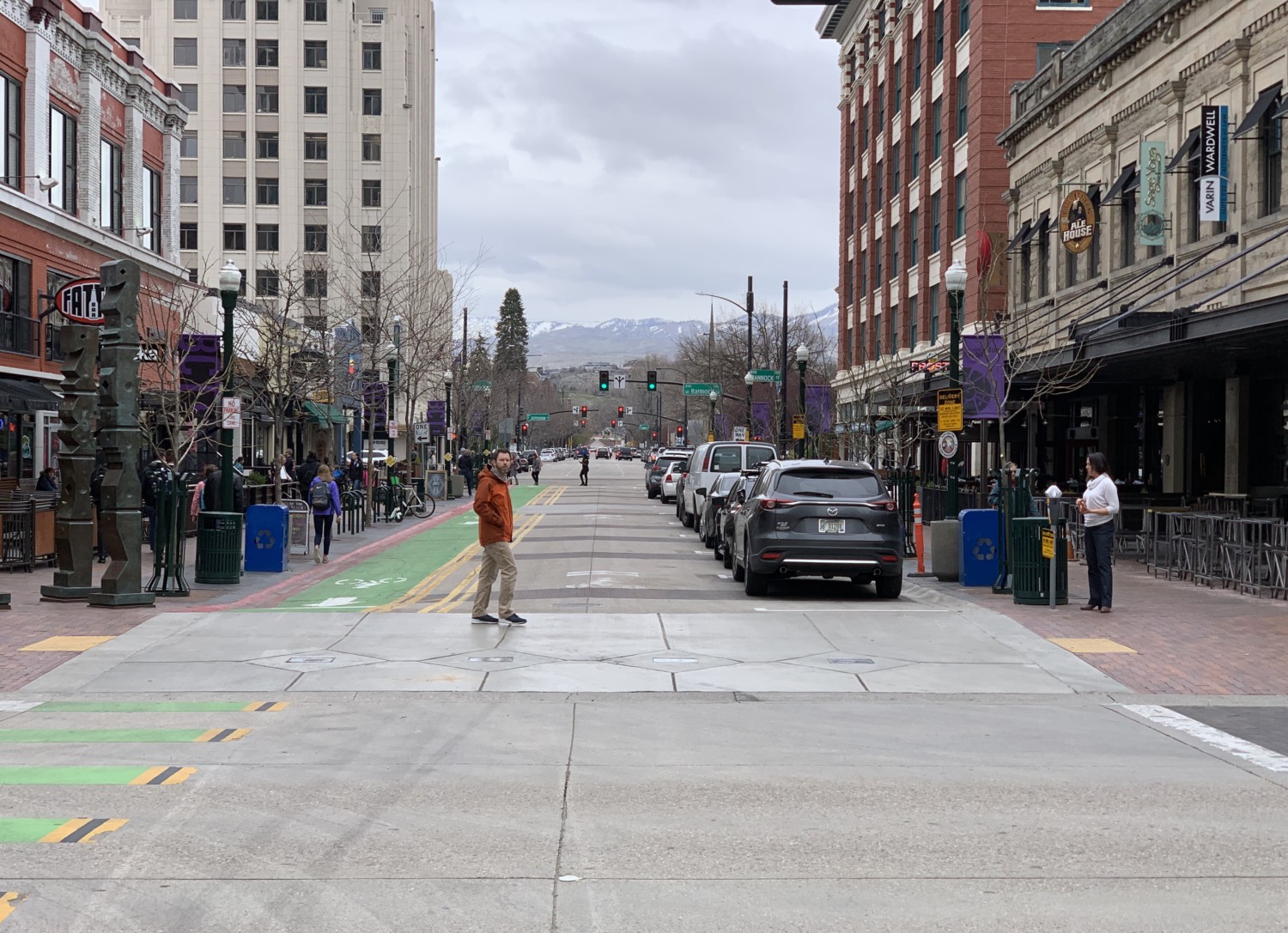 Should the street in front of Boise's 'restaurant row' close?