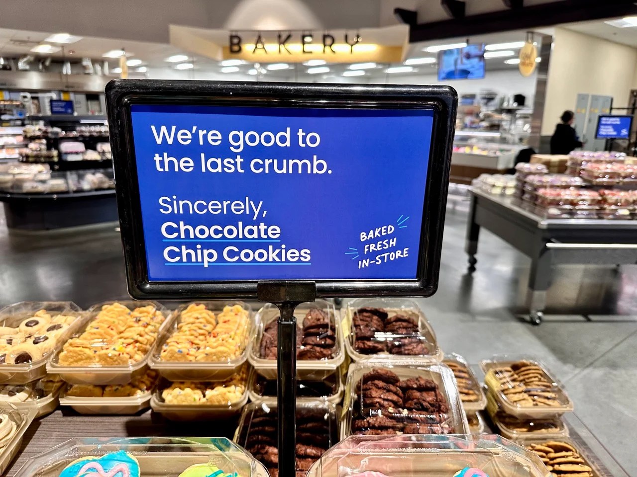 Albertsons sincerely hopes you'll like its new slogan