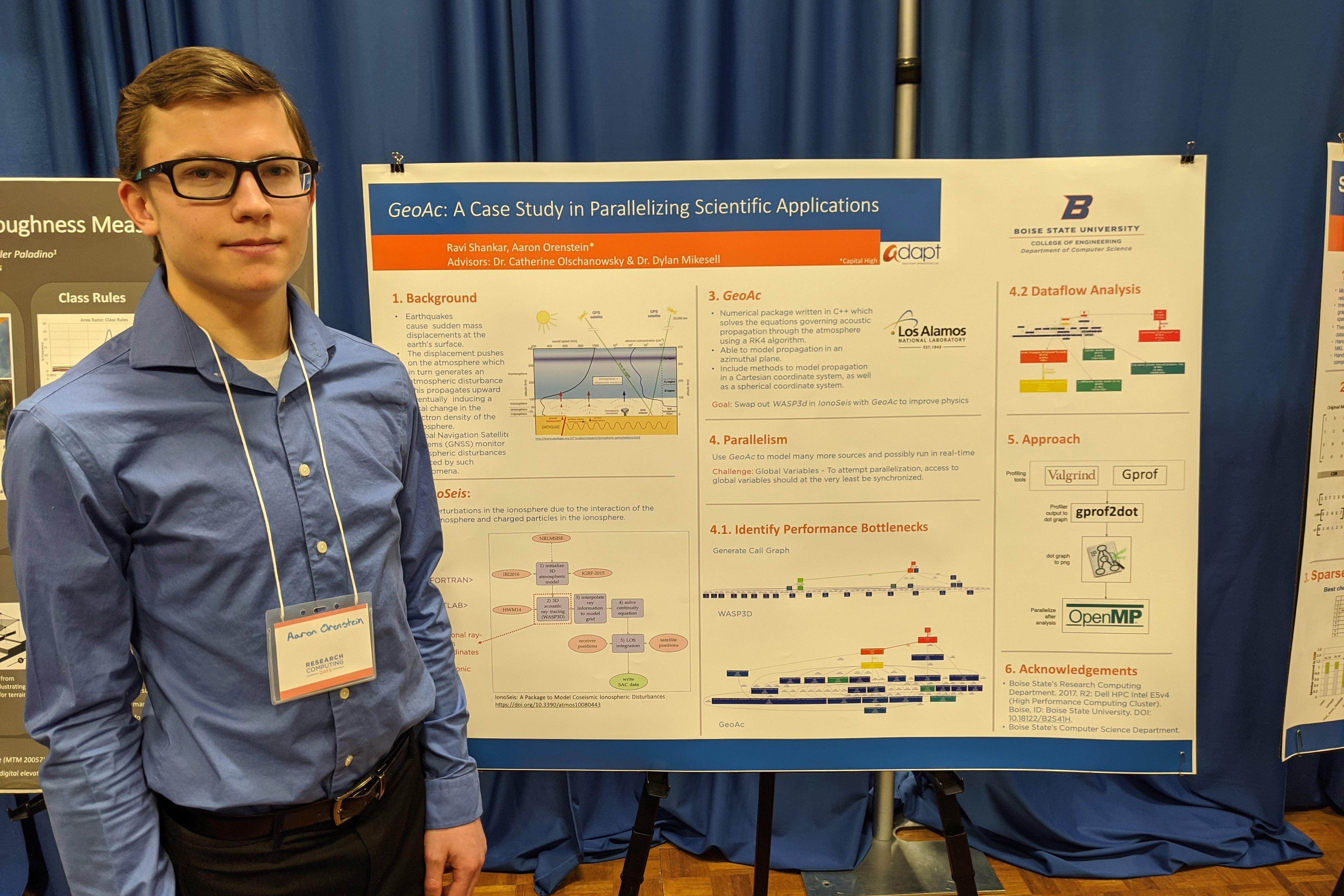 Students ADAPT Data Flow Optimizations Lab at Boise