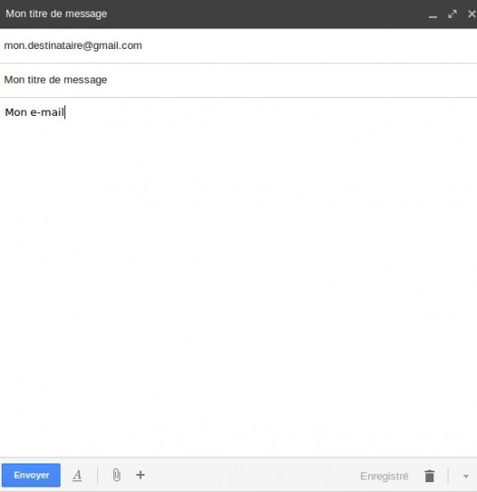Gmail Accusé de Réception obtenir un accusé de réception