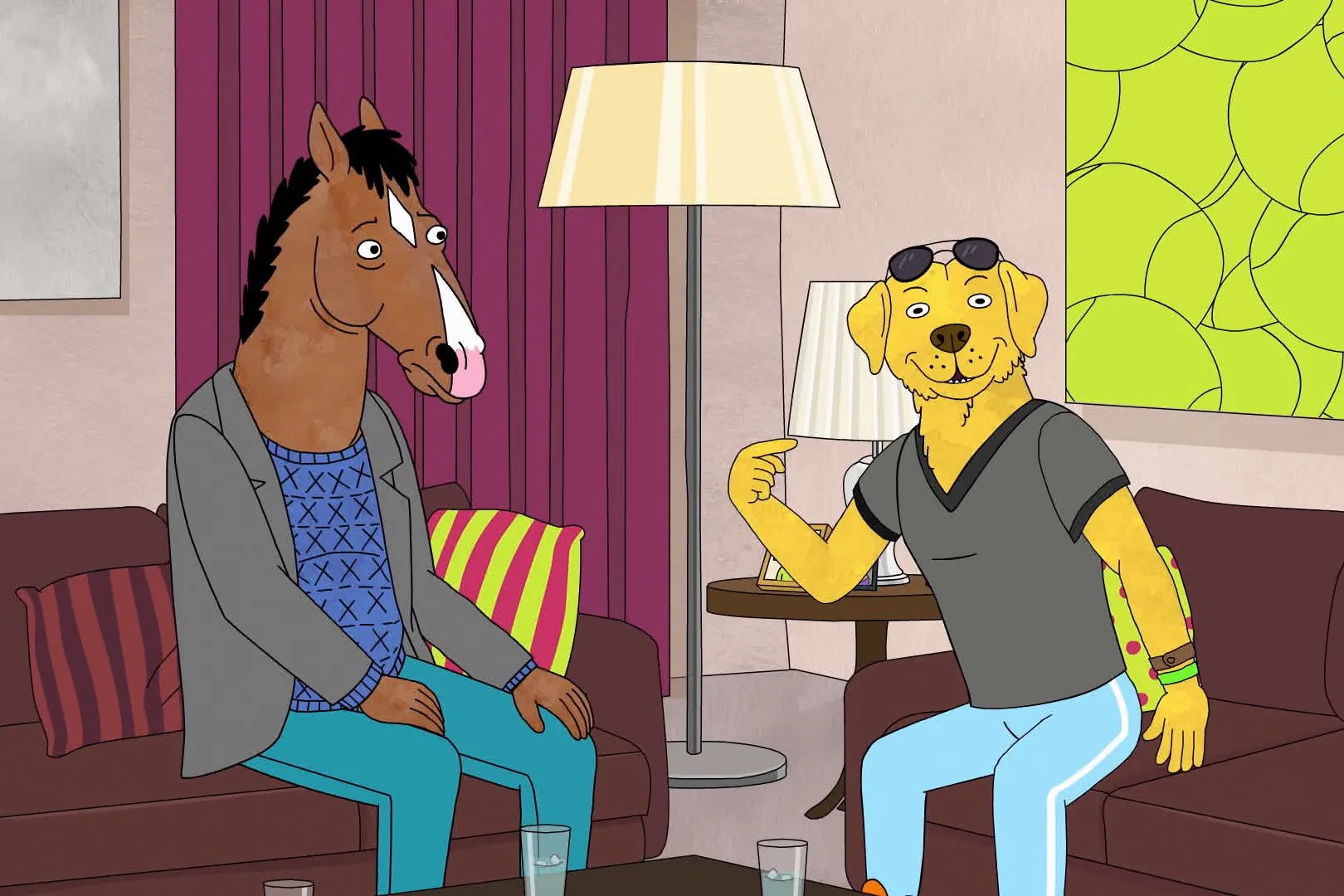 How Mr. Peanutbutter became Bojack's best friend