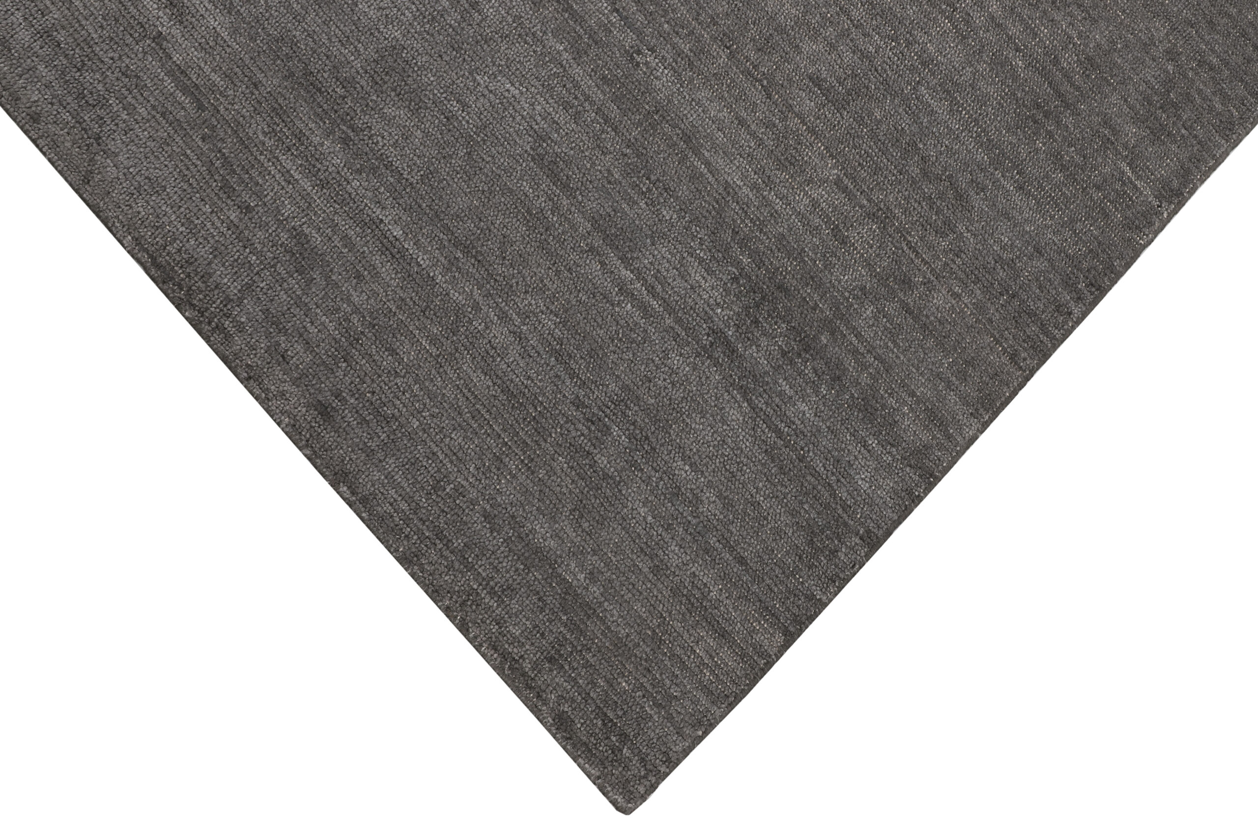 HANDLOOMED 1000 PLAIN GREY Bokara Reserved Designer Rugs (732