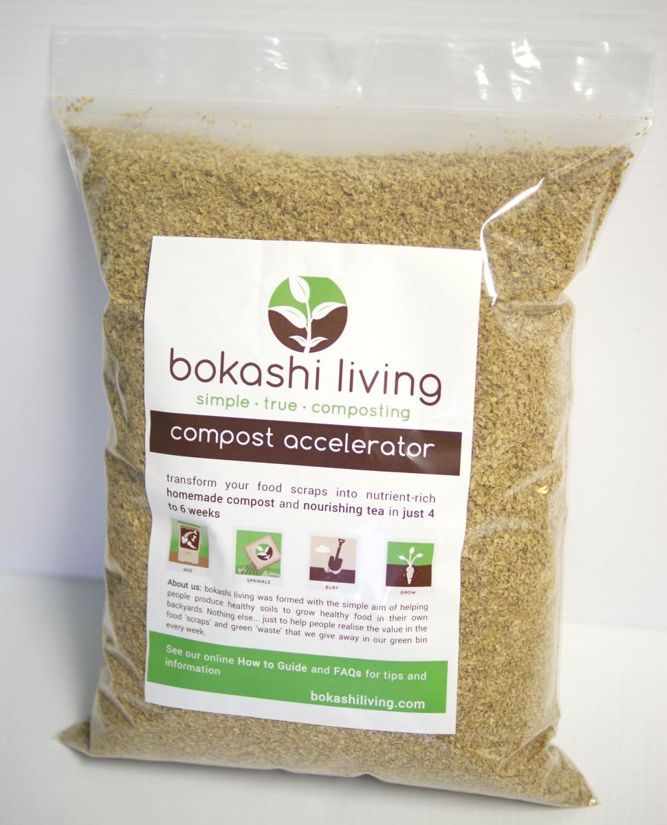 Premium bokashi bran accelerator) 23 month supply