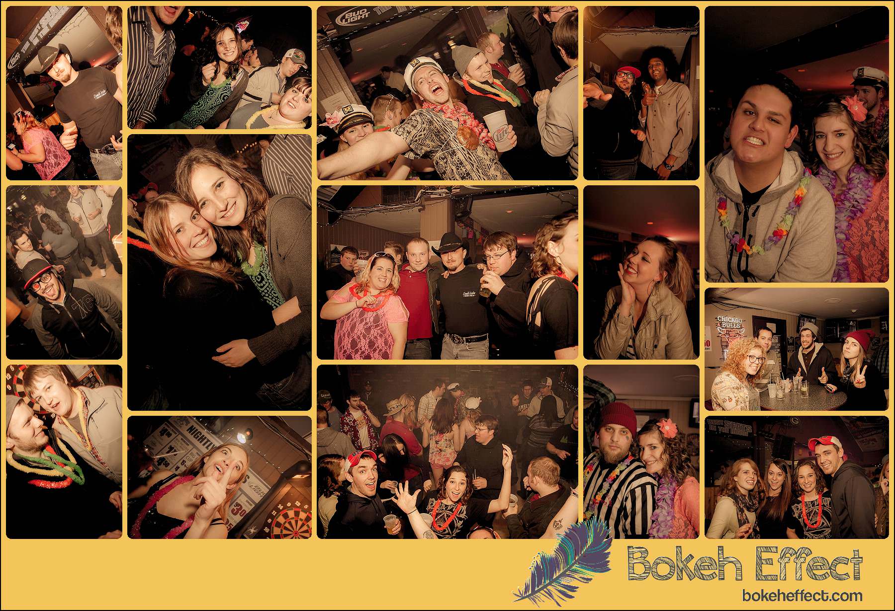 Flame Sports Bar Menomonie, Wisconsin Tiki Party Bar Photography