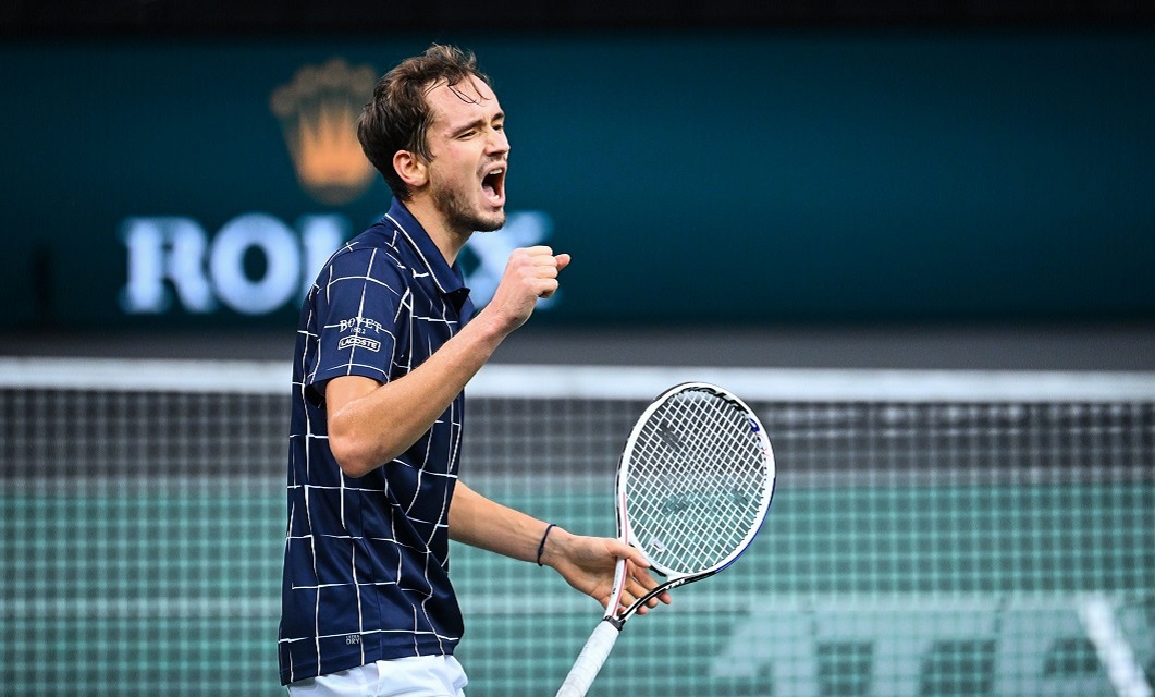 ATP Masters 1000 Paris Medvedev arrecada o seu primeiro