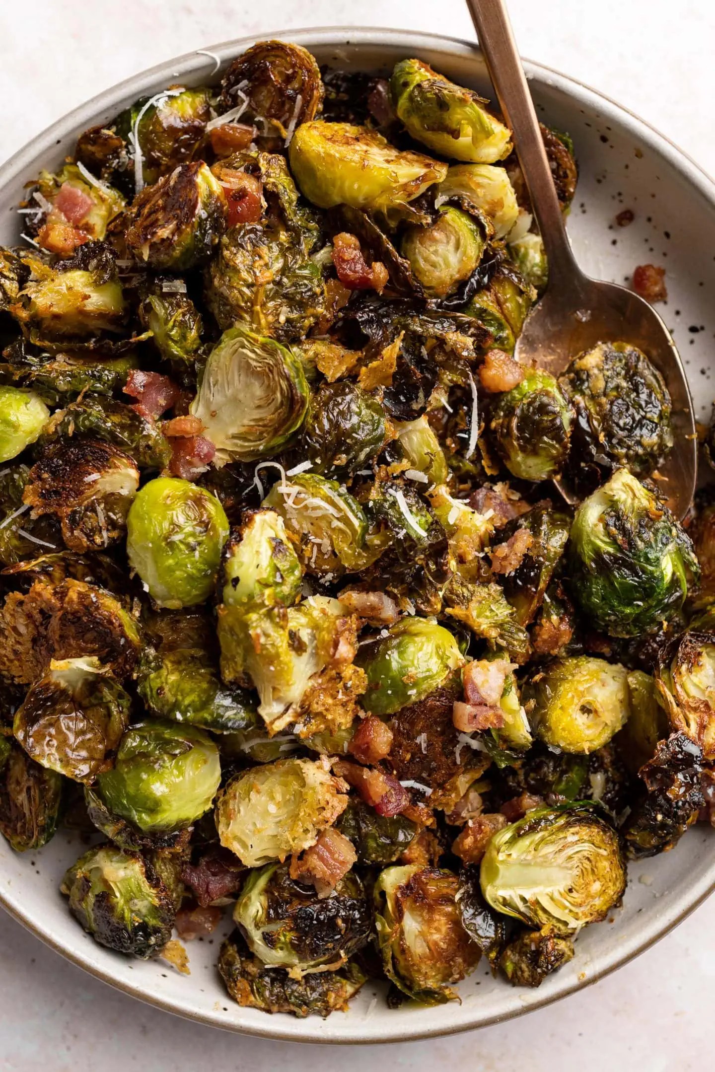 Honey Pancetta Brussels Sprouts The Bold Appetite