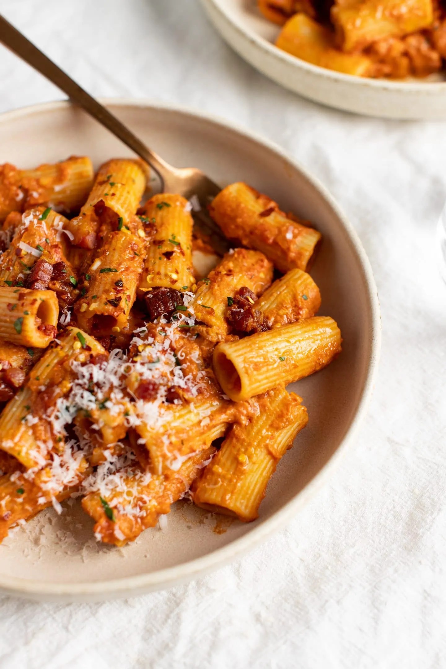 Pancetta Pink Sauce The Bold Appetite