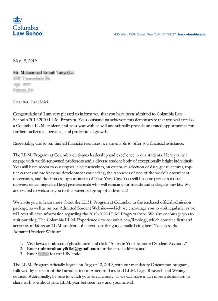 HSYK'dan ihraç edilen hakimi Columbia Üniversitesi havada