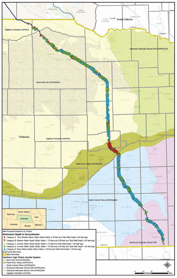 Nebraska Sand Hills Map Gov. Ricketts Lies in Letter to President Obama Asking for Approval of