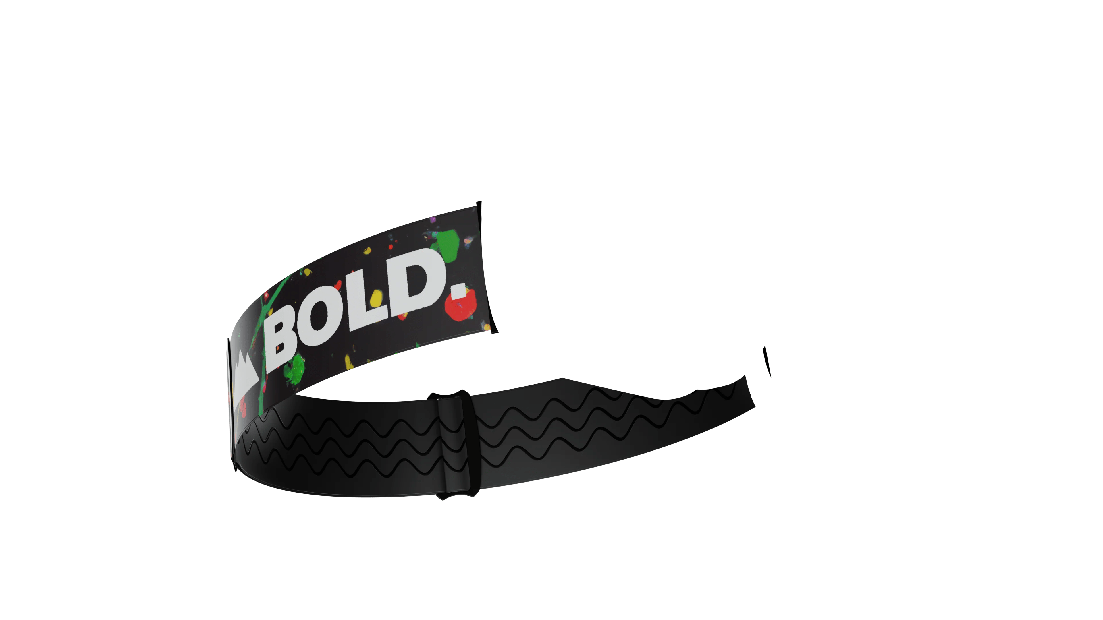 Splatter Ski Goggle Strap boldouterwear