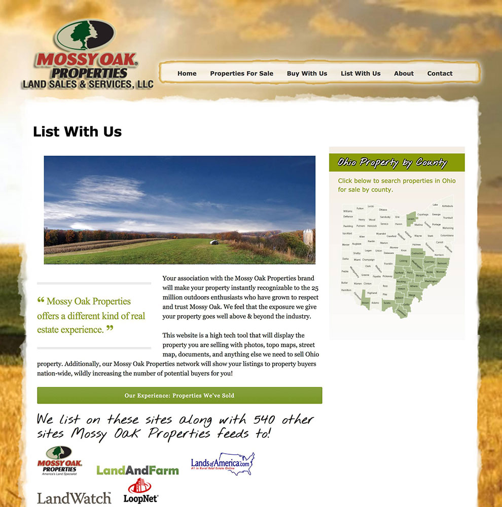 Mossy Oak Properties Ohio Land Agent Jason Ullman Real Estate site