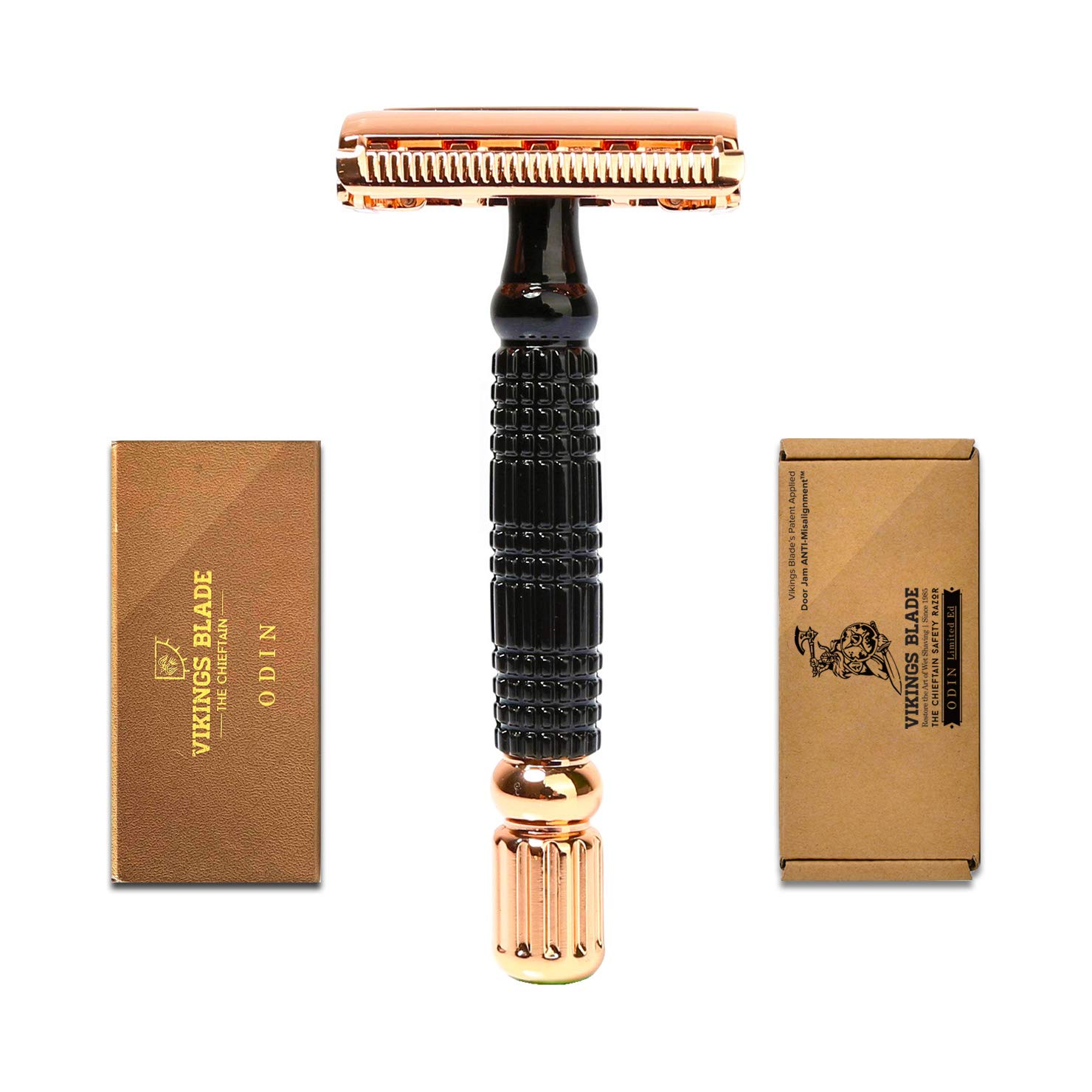 VIKINGS BLADE The Chieftain ODIN Safety Razor ⋆ BoldProducts USA