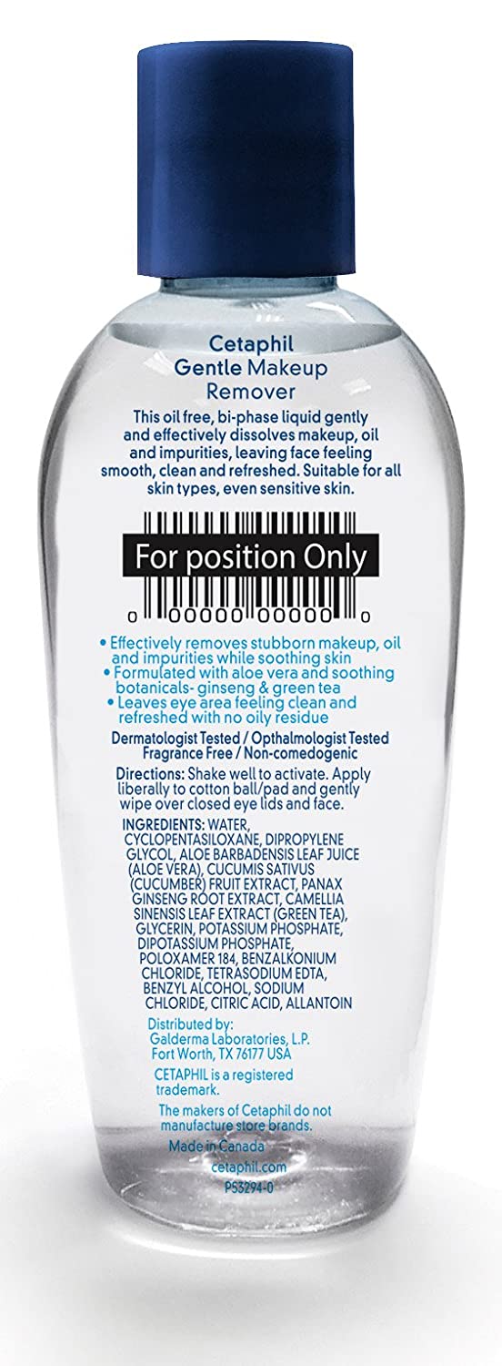 Cetaphil Gentle Waterproof Makeup Remover BoldProducts USA