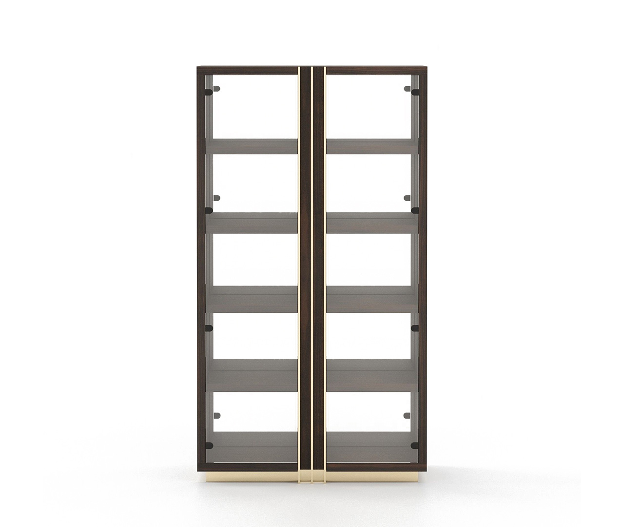 BOLD Glass Door Shelving Unit