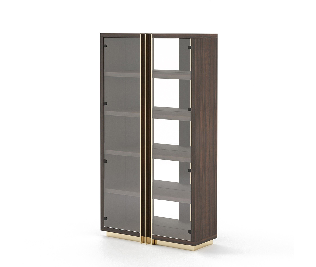 BOLD Glass Door Shelving Unit