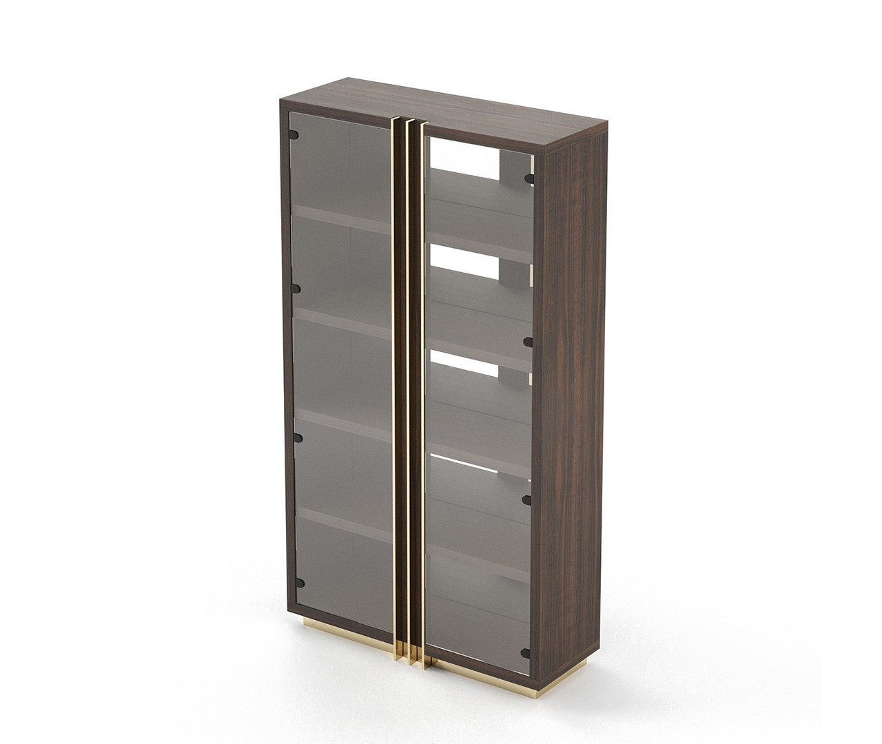 BOLD Glass Door Shelving Unit