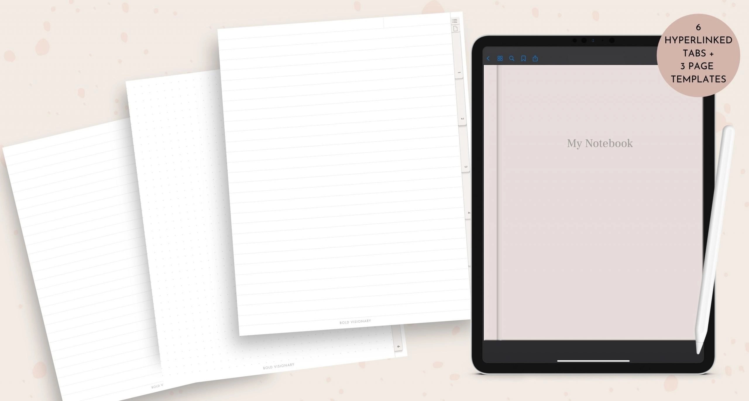Get a FREE Digital Notebook for Goodnotes An Interactive Free
