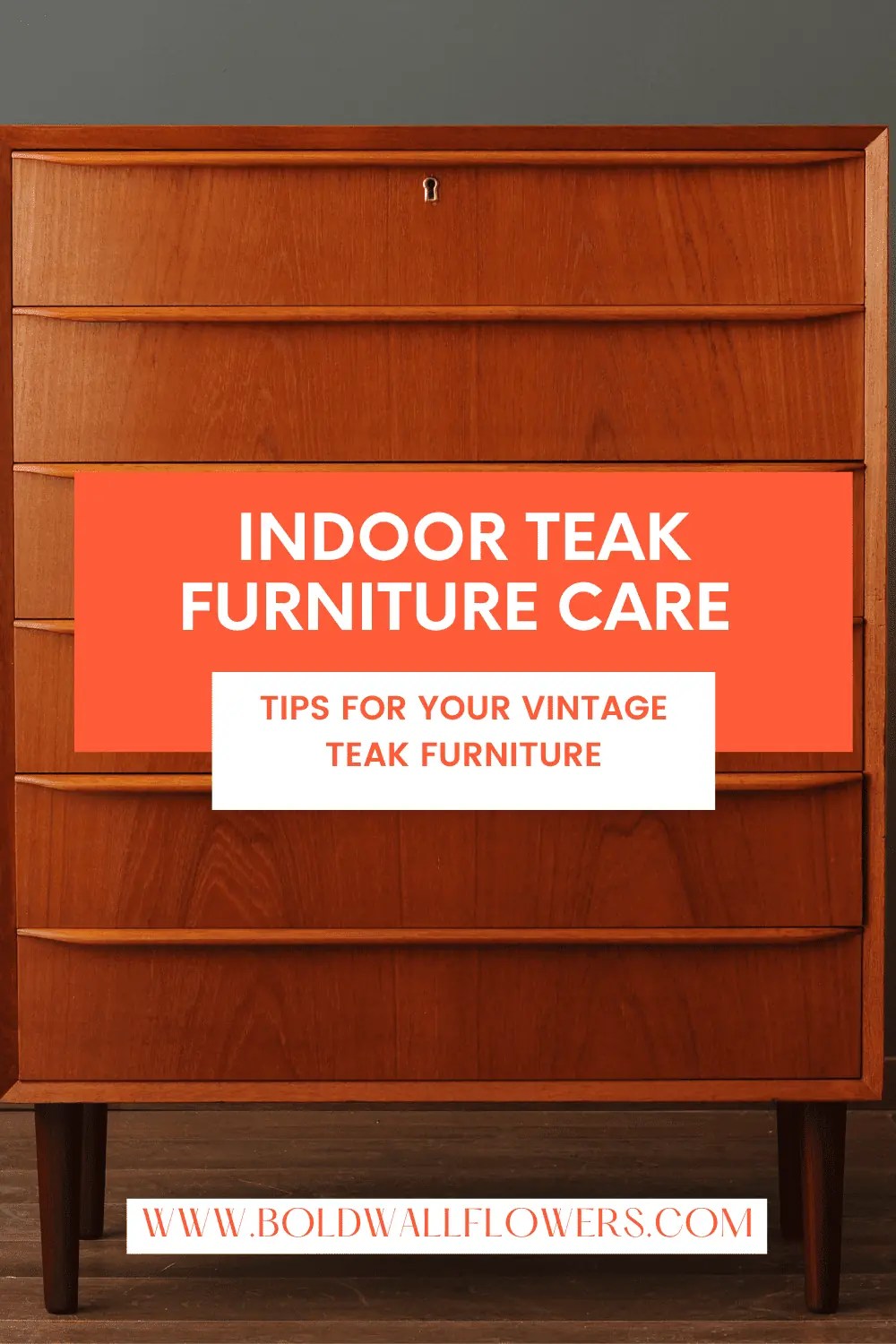 Indoor Teak Furniture Care Tips for your vintage teak furniture