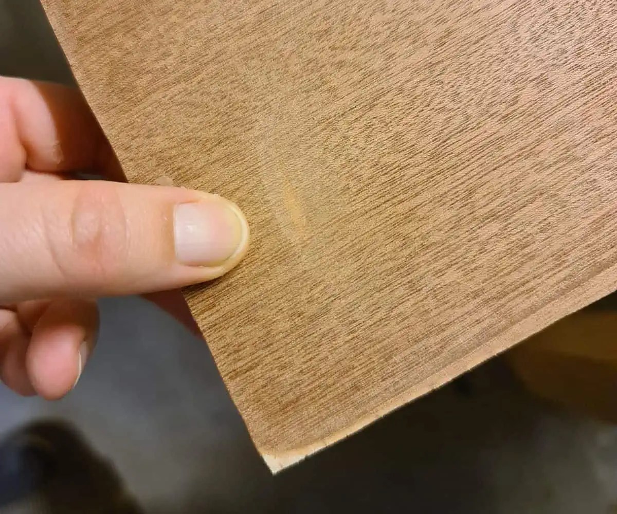 Sanding Veneer Avoid Burn Through!