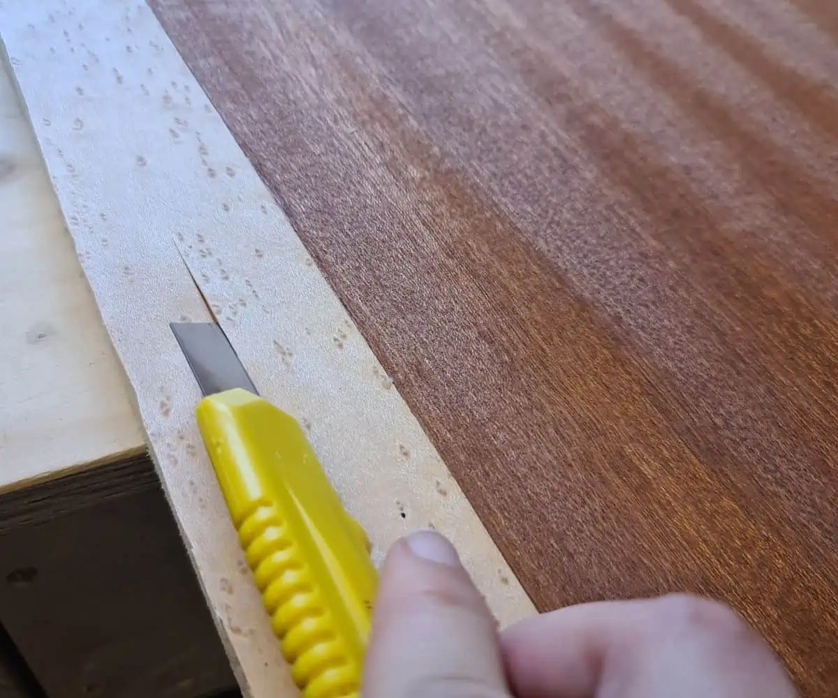 Repair Bubbled Veneer