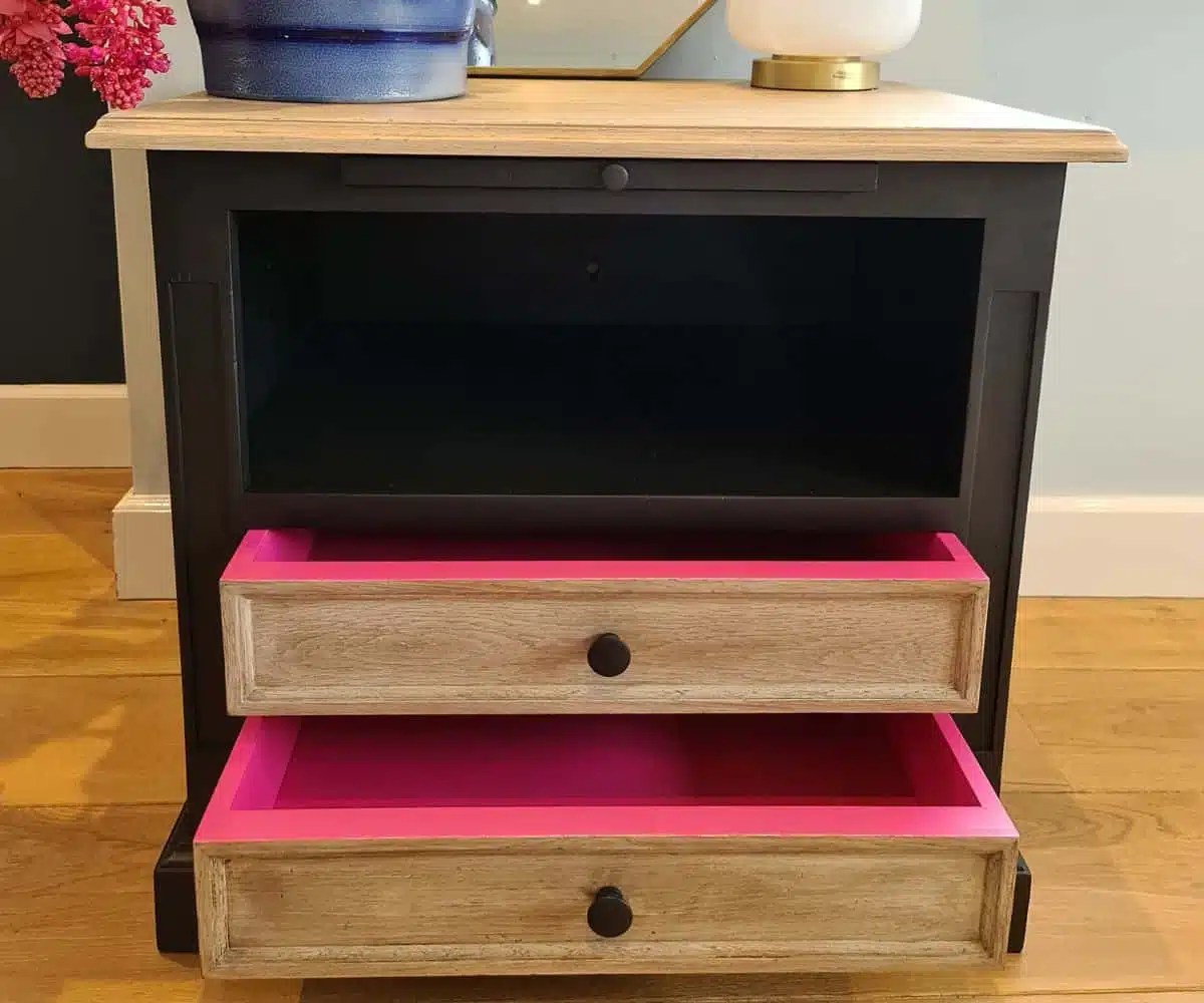 How to Easily Paint Wash Wood Furniture in any Colour