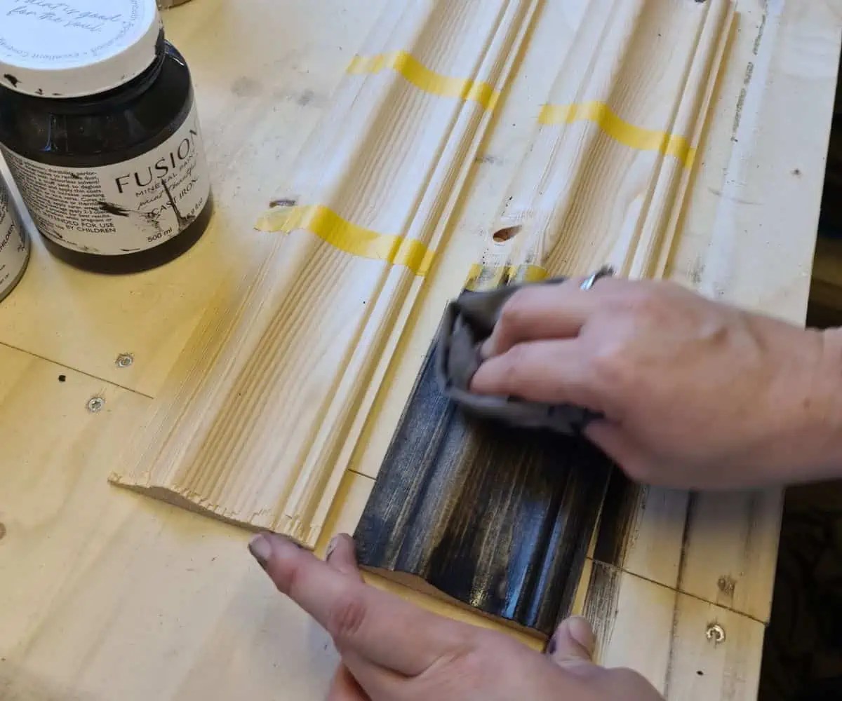 How to Easily Paint Wash Wood Furniture in any Colour Bold Wallflowers
