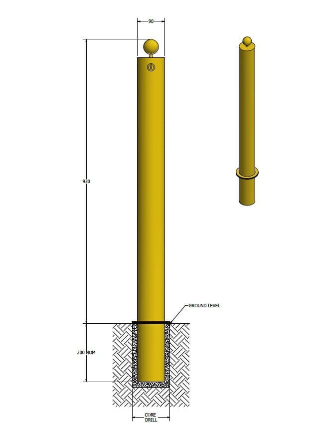 Bollard Specifications Bollards Direct