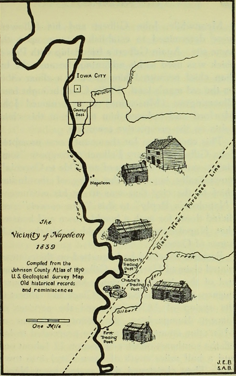 Napoleonp0Mapp119 Our Iowa Heritage
