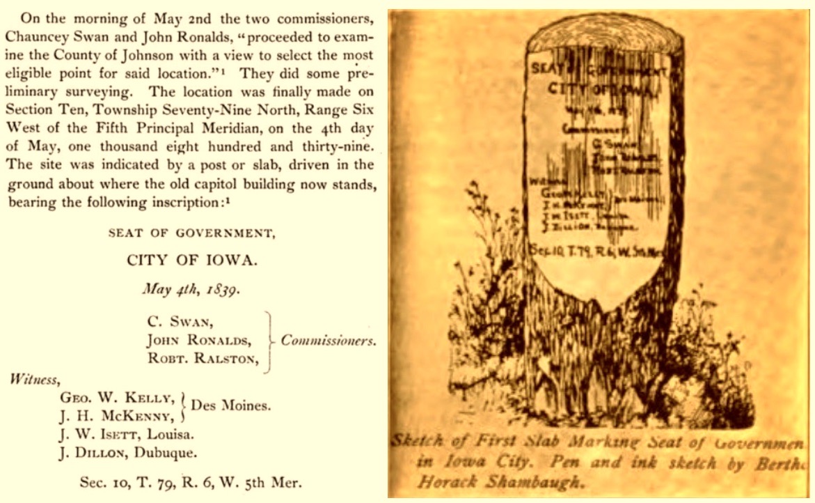 Did You Know? May 4, 1839 Happy Birthday, Iowa City! Our Iowa Heritage