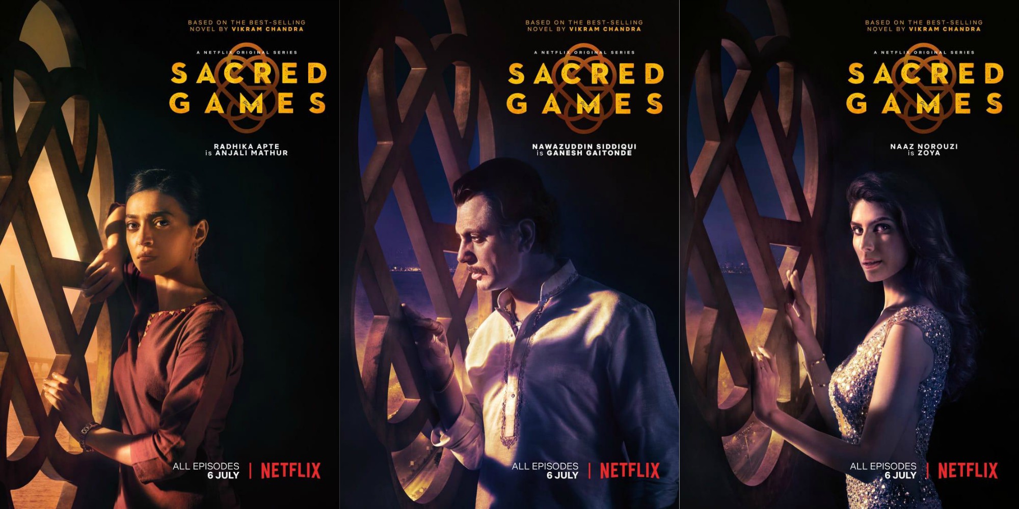 Sacred Games’ new posters are dark and intriguing Bollyworm