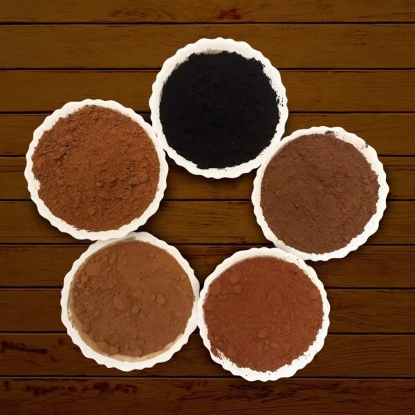 What are the diffrent types of cocoa powder for baking?