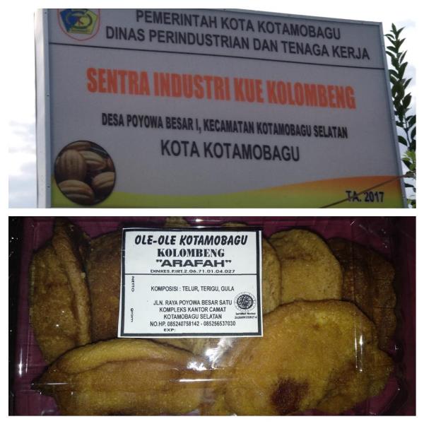 Kue “Kolombeng" OlehOleh Khas Kotamobagu