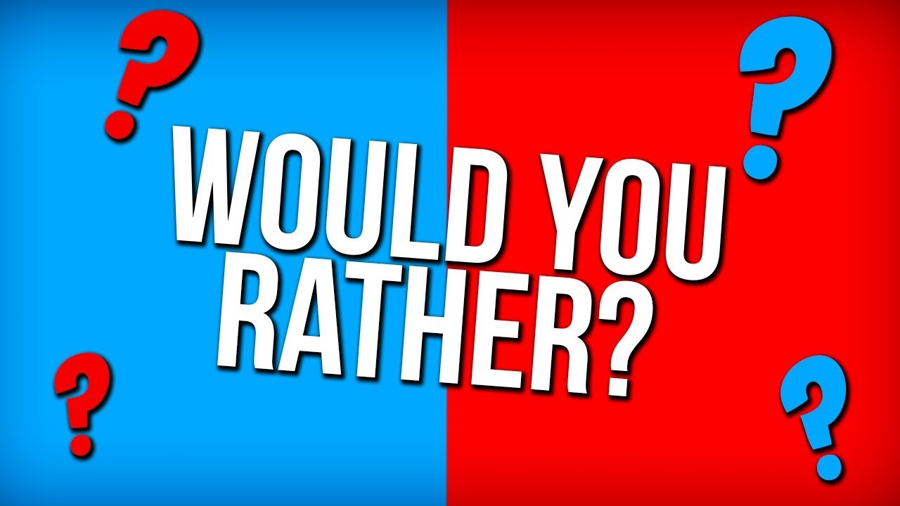I Am Sorry, But This Would You Rather Quiz Will Make You Think About