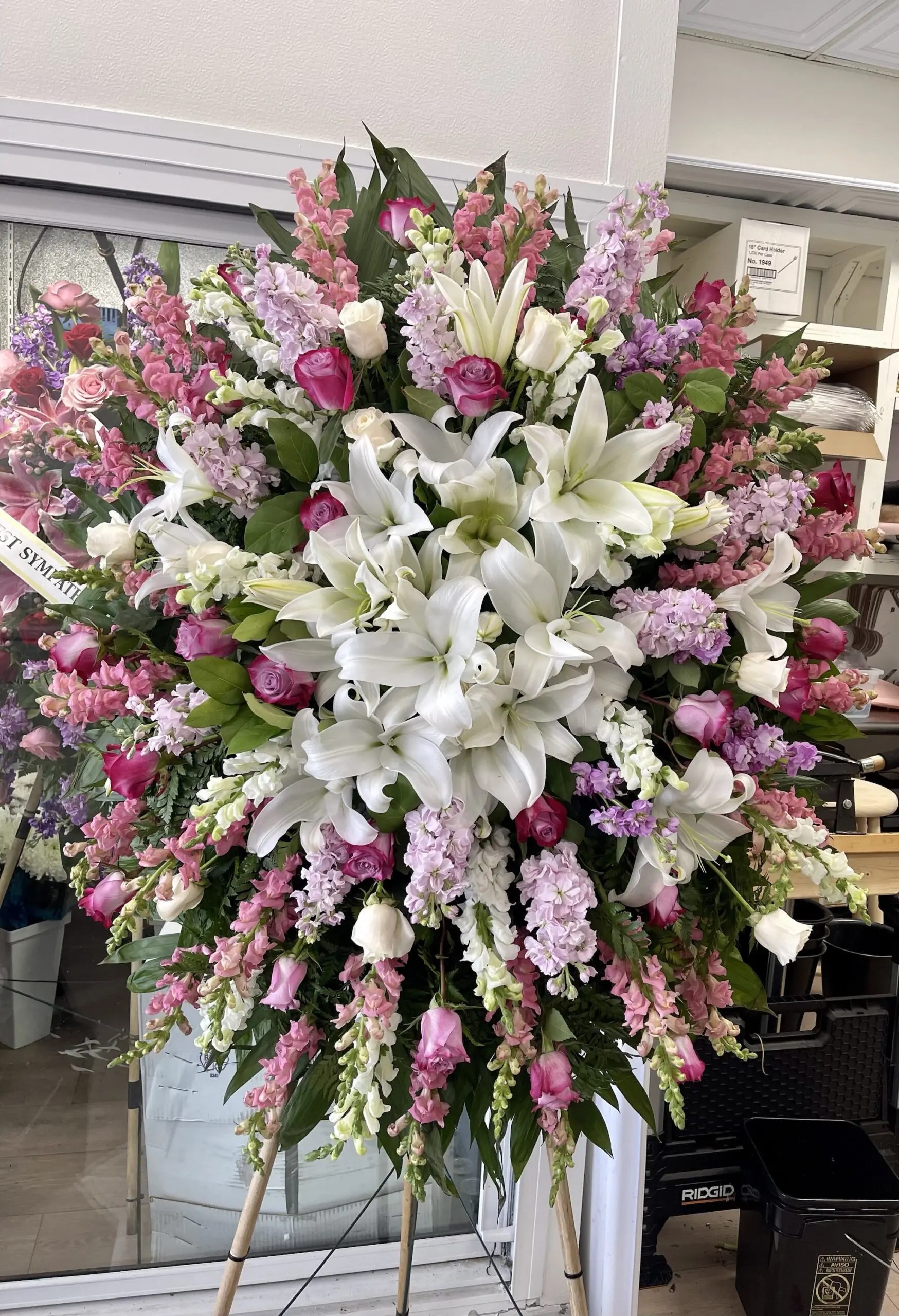 Orange County Funeral SprayBolsa Funerals FlowersRemember The Time