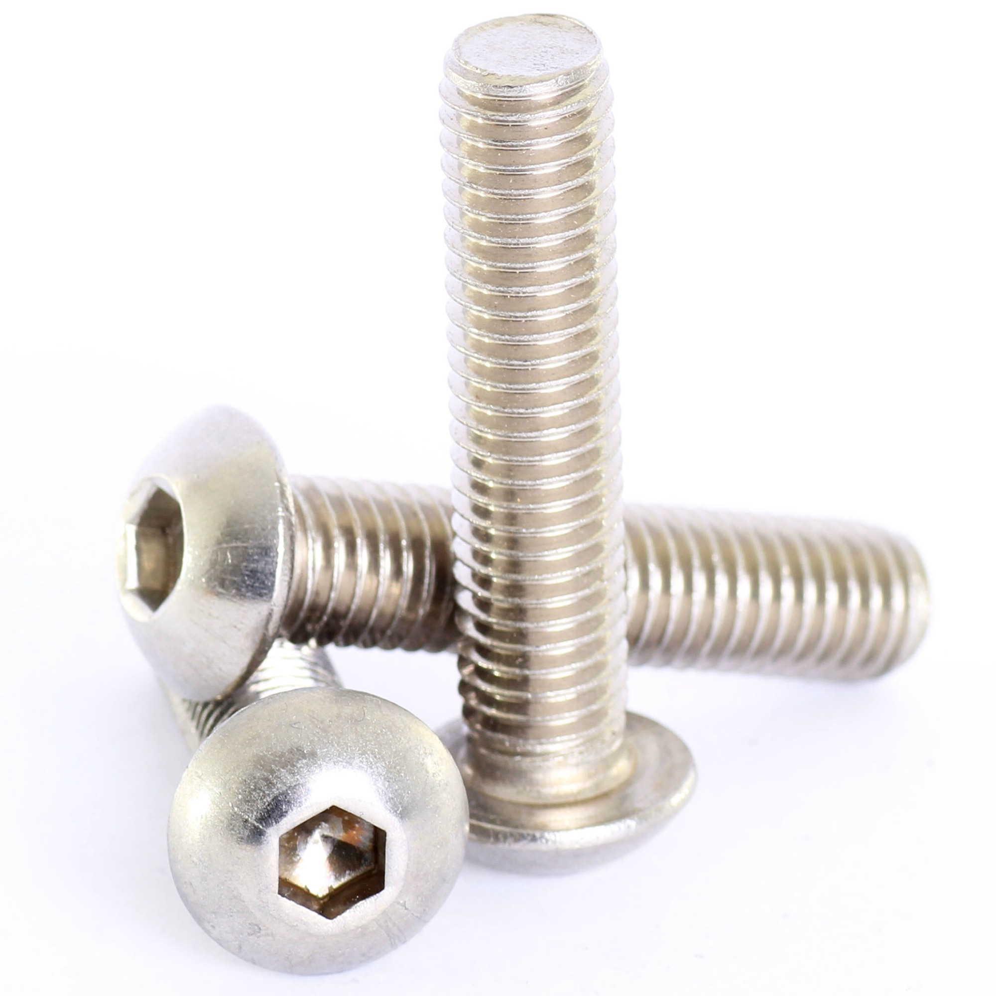 2mm M2 A2 STAINLESS STEEL HEX SOCKET BUTTON HEAD ALLEN BOLTS SCREWS