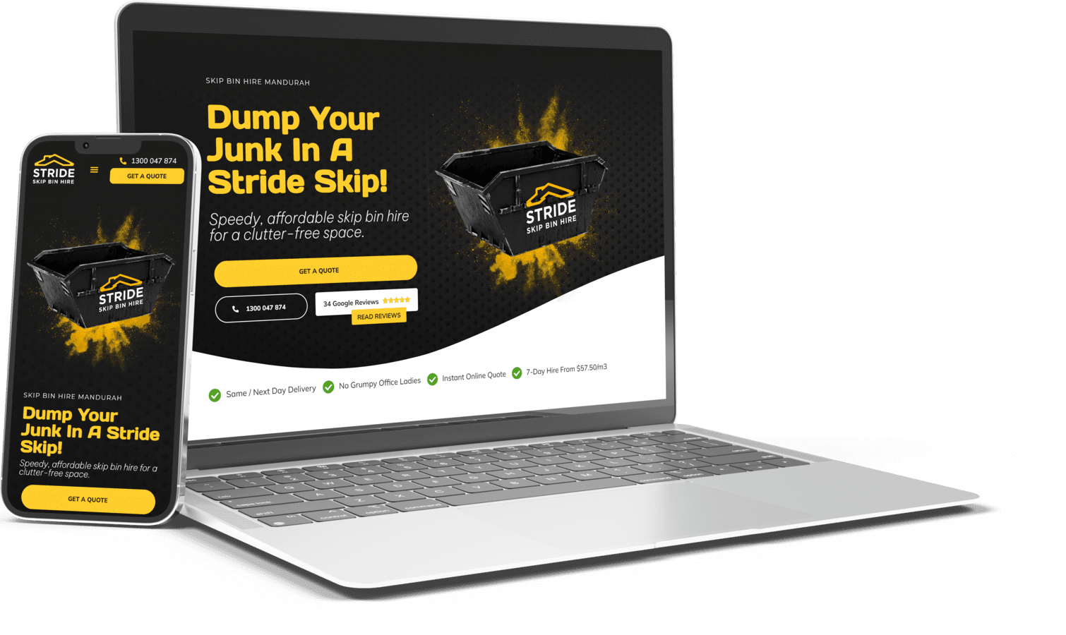 Stride Skip Bins BoltBlue Digital Marketing