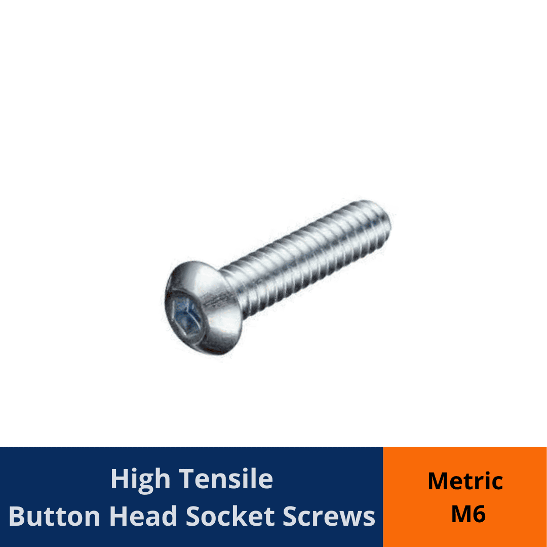 SOCKET HEAD CAP SCREW ZINC PLATED HIGH TENSILE M3 Gold Coast Bolt In