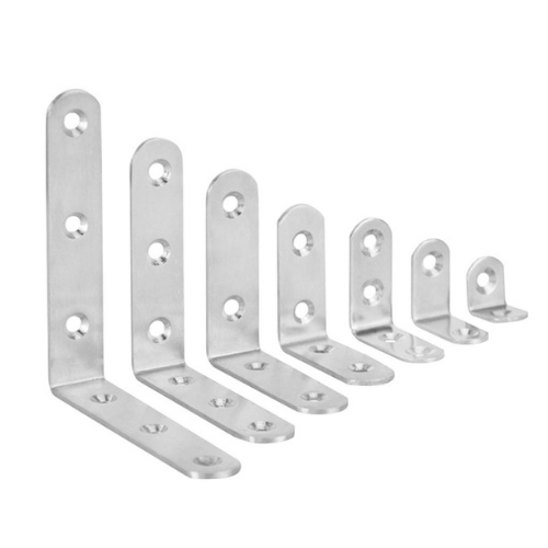 Galvanized Steel Heavy Duty LShaped Bracket Corner Angle Support Joint