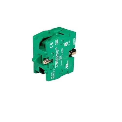 Teknic S1 Push Button Contact Block Units NO BLOCK PUSH