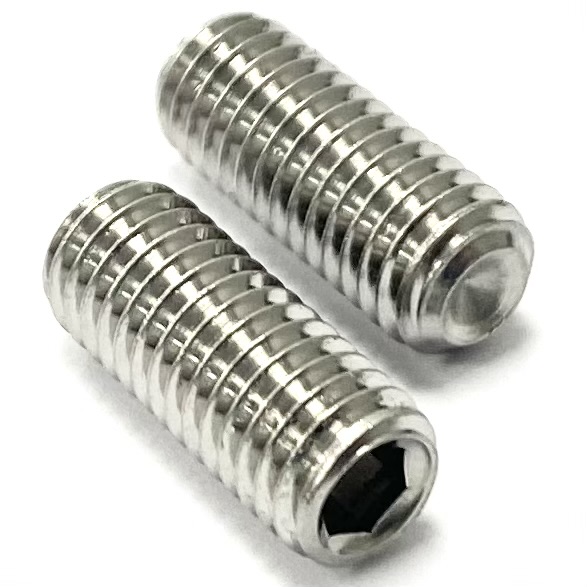 M5 x 35mm Socket Set Grub Screws Cup Point A2 Stainless Steel (304