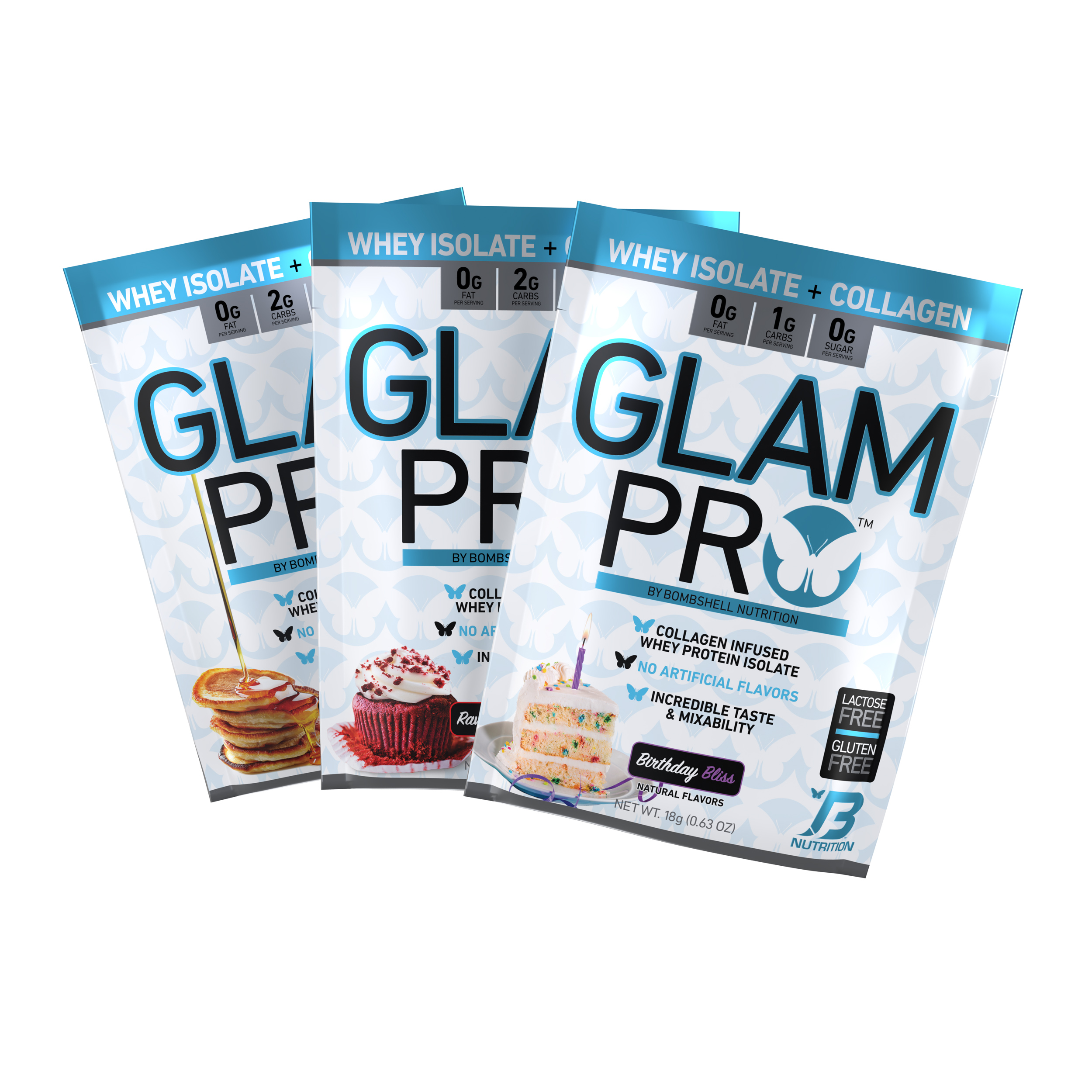 GLAM PRO™ TEMPTATIONS SINGLES Bombshell Nutrition