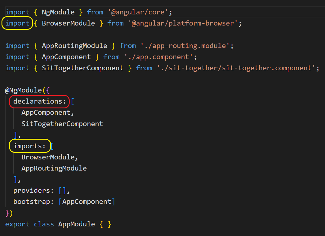 Standalone Component lachimi