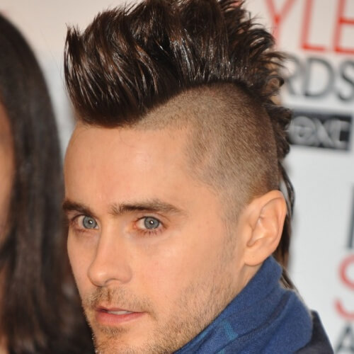 55 Penteados Mohawk Edgy ou elegante para homens » Bom