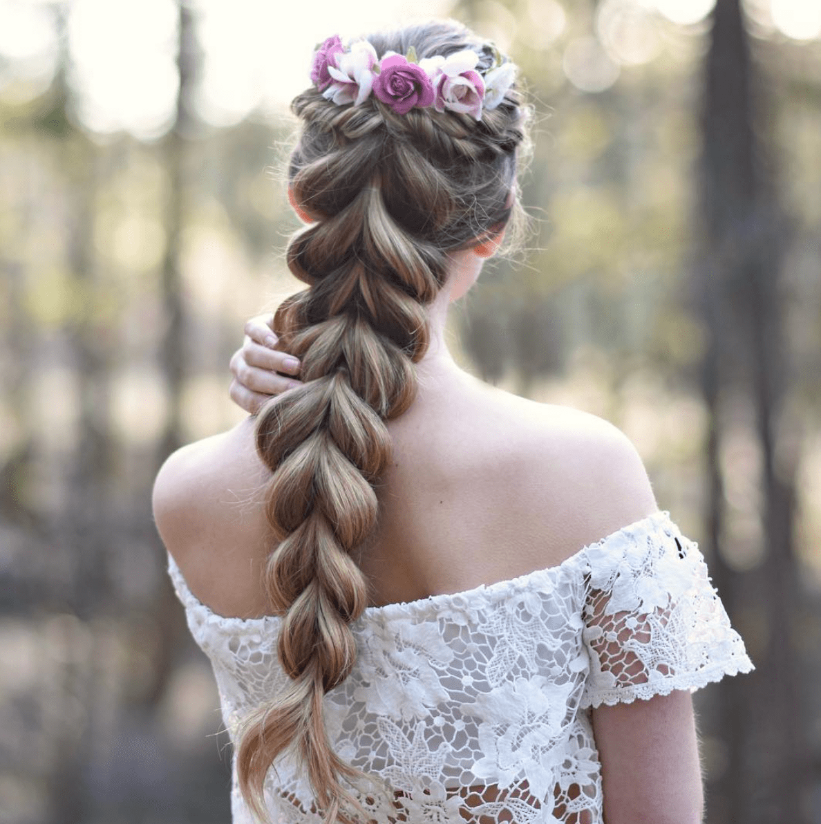 Idéias de penteado de casamento trançado incrível » Bom Penteados