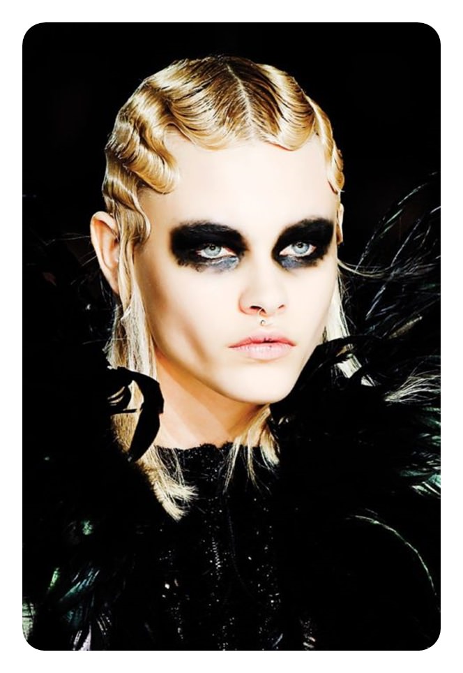 68 penteados de ondas de dedo vintage você vai querer