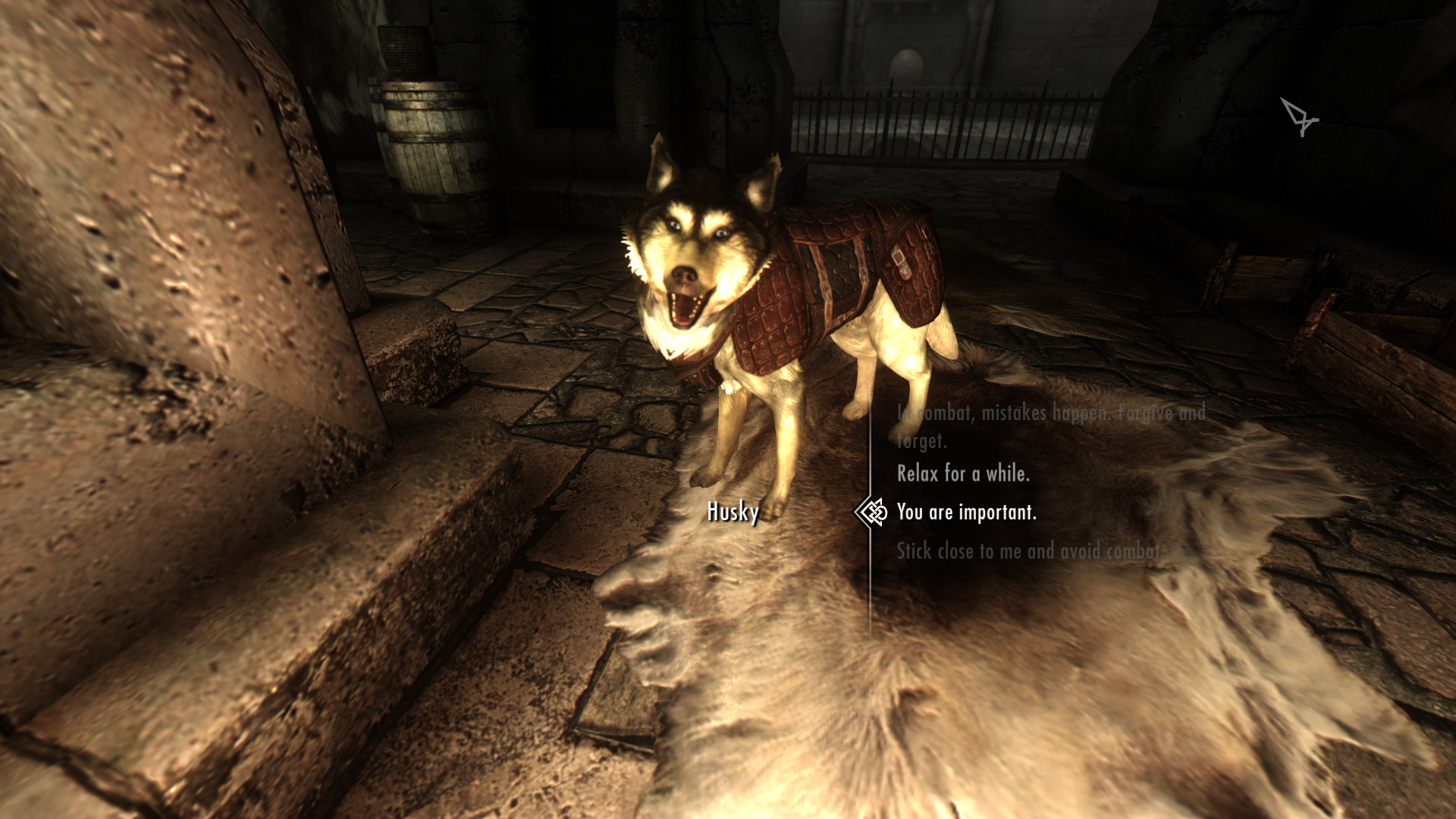 Skyrim Bad Dog Immersive Creatures bompipe