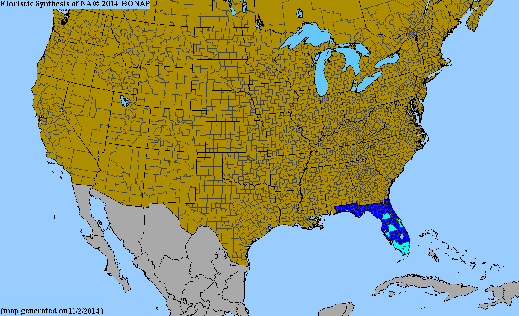 2013 BONAP North American Plant Atlas. TaxonMaps