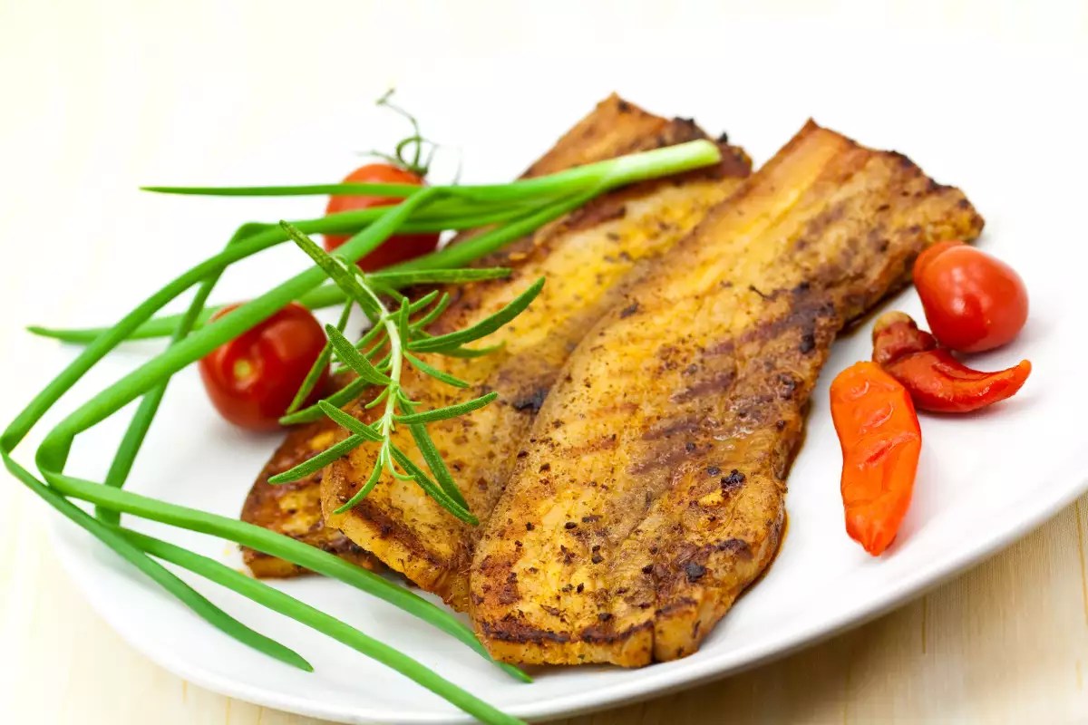 Marinated Grilled Hake